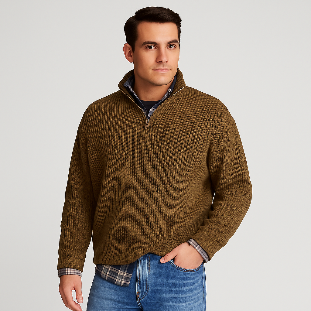 Timeless Men's Wool Autumn Sweater | Asherick