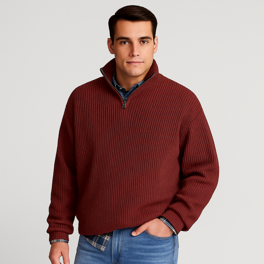 Timeless Men's Wool Autumn Sweater | Asherick