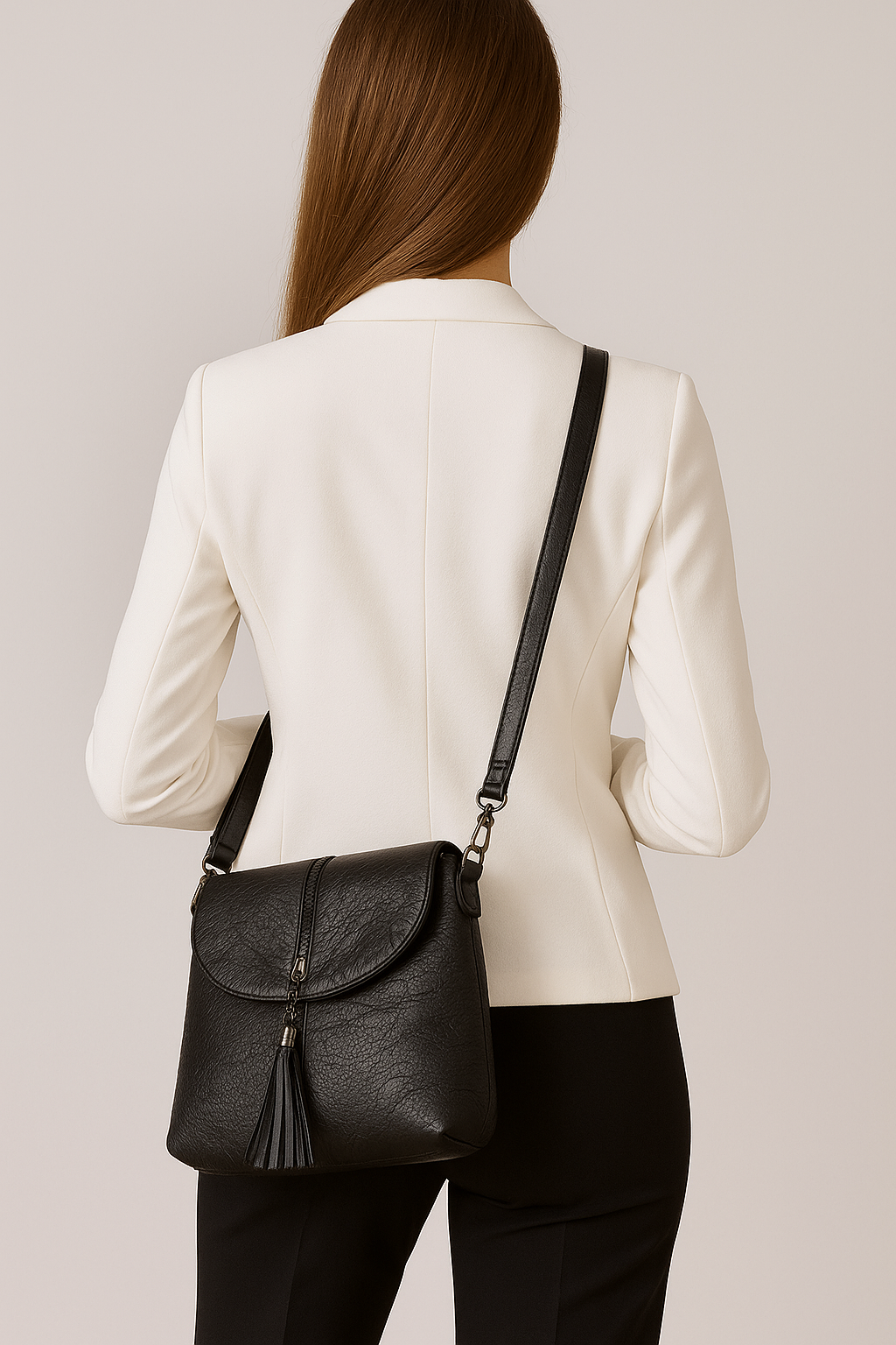 Women Tassel Crossbody Shoulder Bag | Sabine