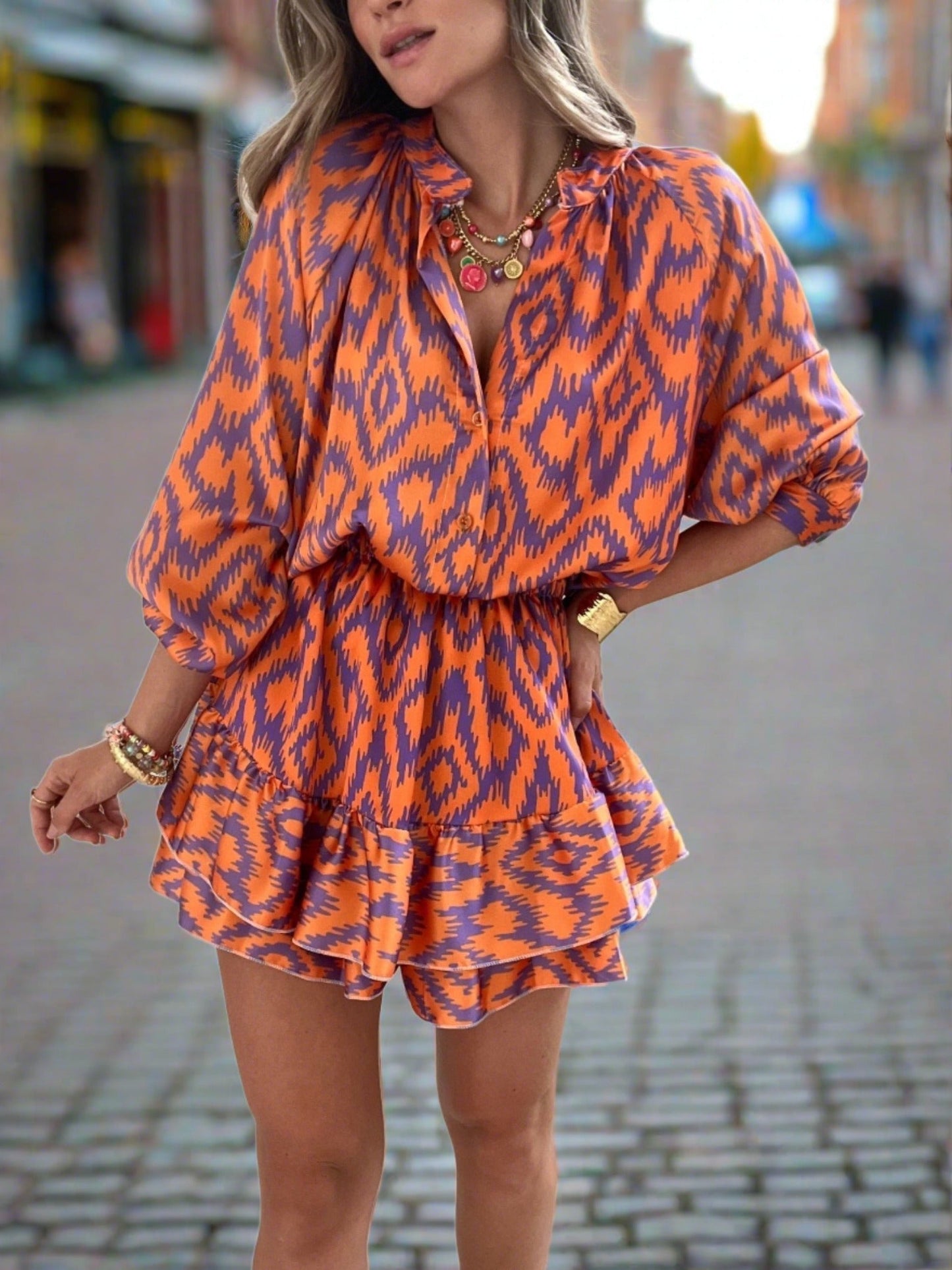 Women Elegant Sundress Midi Summer | Mia