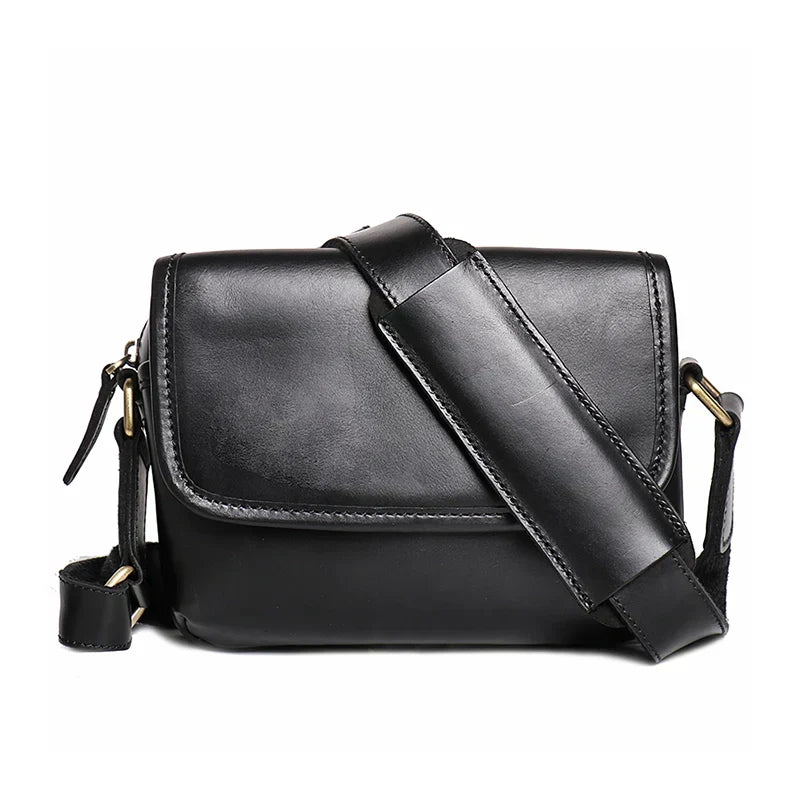 Men Vintage Leather Messenger Bag | Romeo