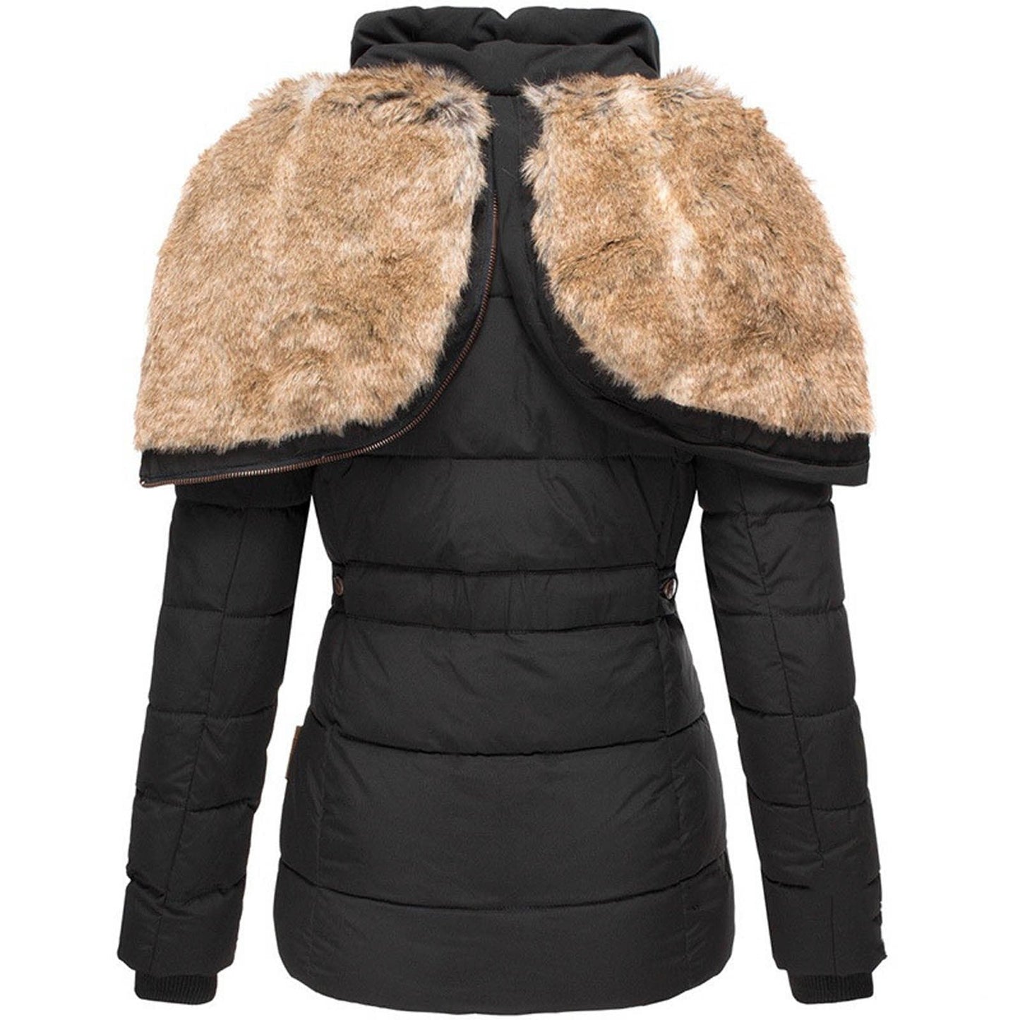 Women Faux Fur-Lined Winter Parka | Adira