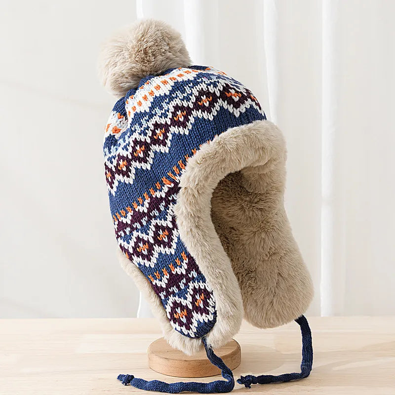 Men Nordic Knit Trapper Hat | Archie