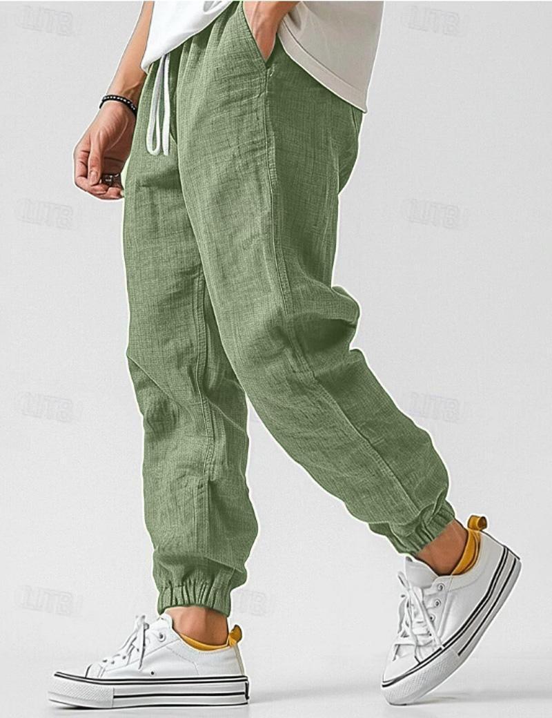 Men Breathable Linen Summer Pants | Mitchell