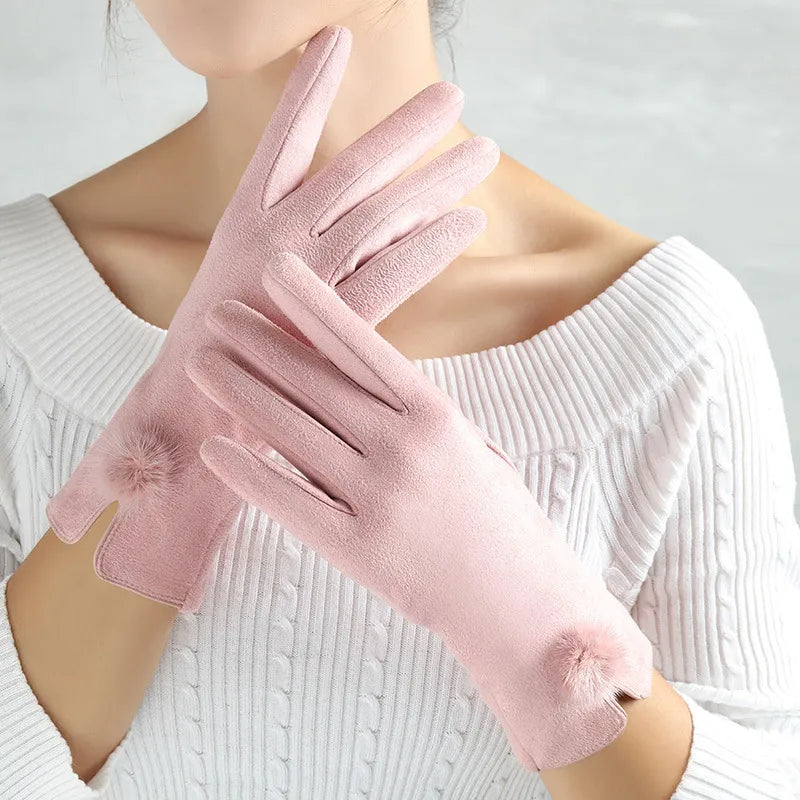 Women Elegant Chain-Detail Gloves | Mila