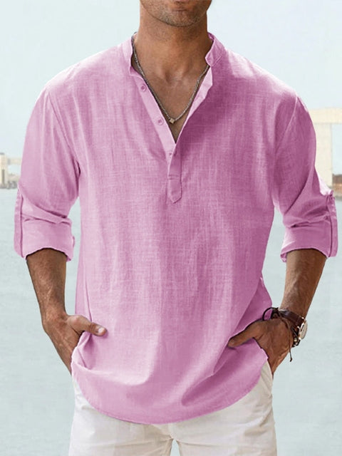 Men's Casual Henley Shirt | Newport