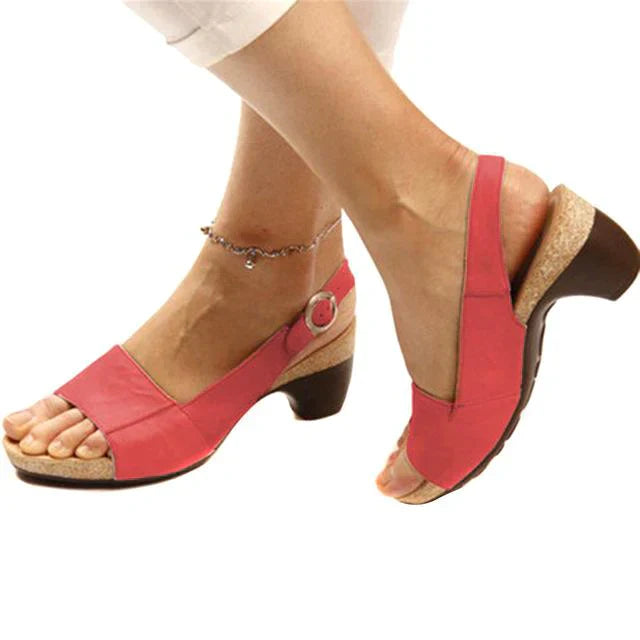 Women Elegant Slingback Heeled Sandals | Cassia