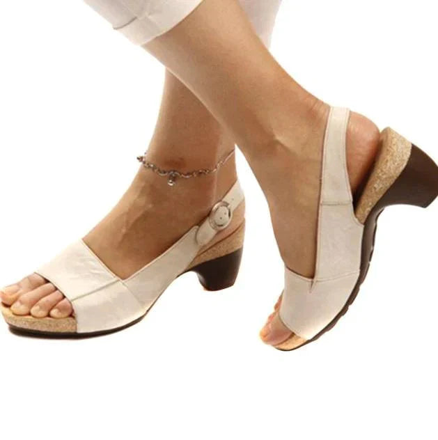 Women Elegant Slingback Heeled Sandals | Cassia