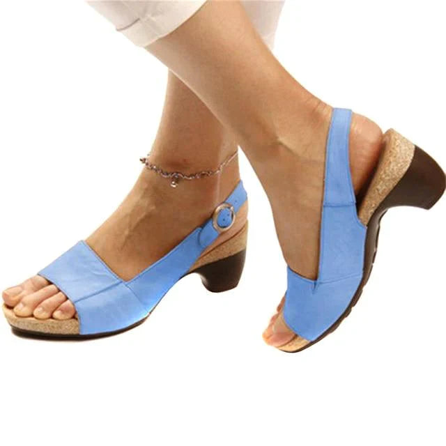 Women Elegant Slingback Heeled Sandals | Cassia