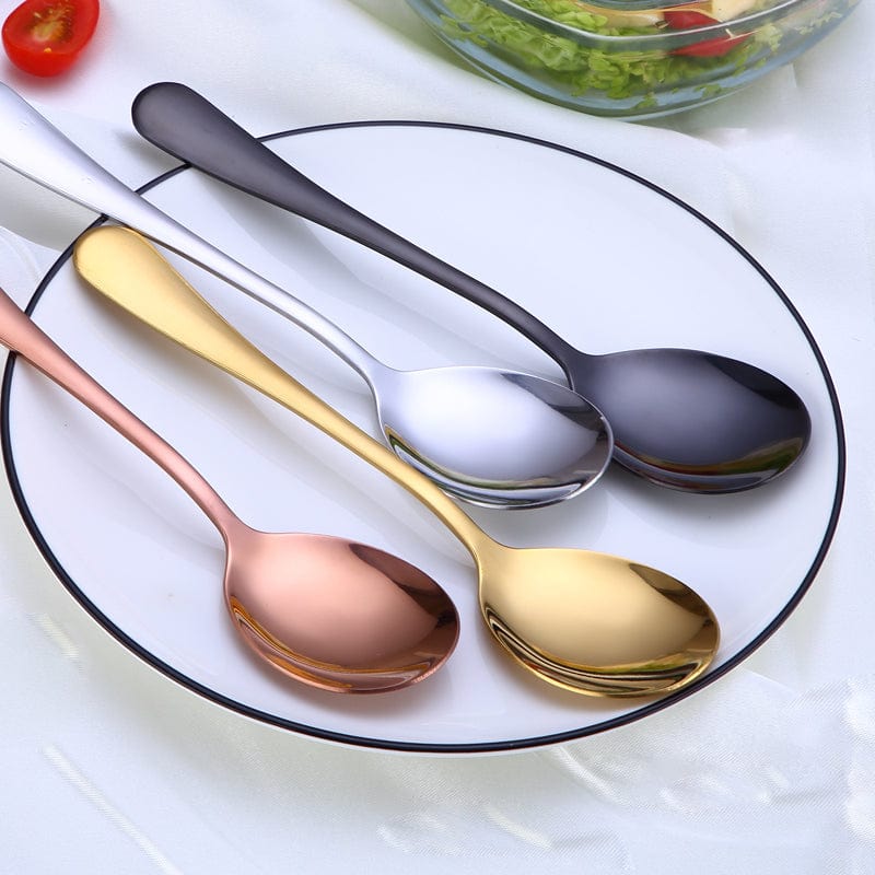 Stainless Steel Salad Serving Spoon – Polished Finish