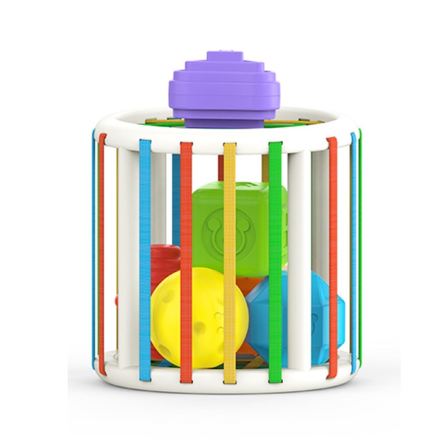 Educational Toys for 1 Year Old Shape Blocks | Creative Exploration-1