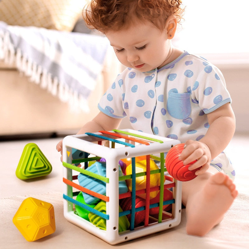 Educational Toys for 1 Year Old Shape Blocks | Creative Exploration-2