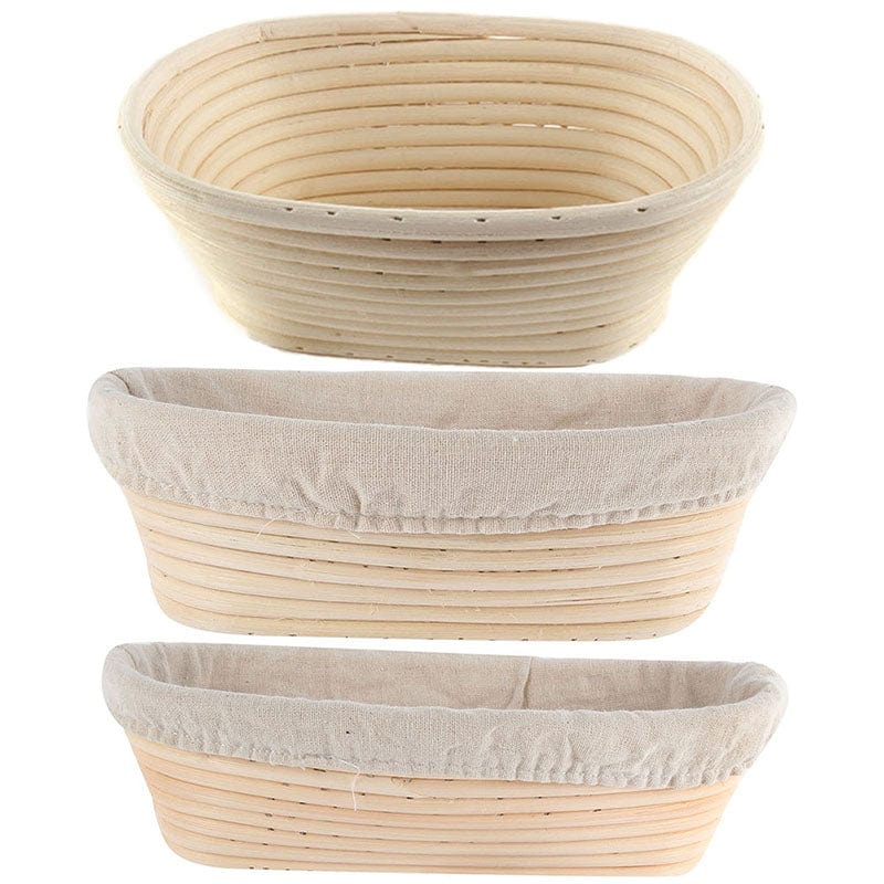 Natural Rattan Proofing Basket – Round or Oval