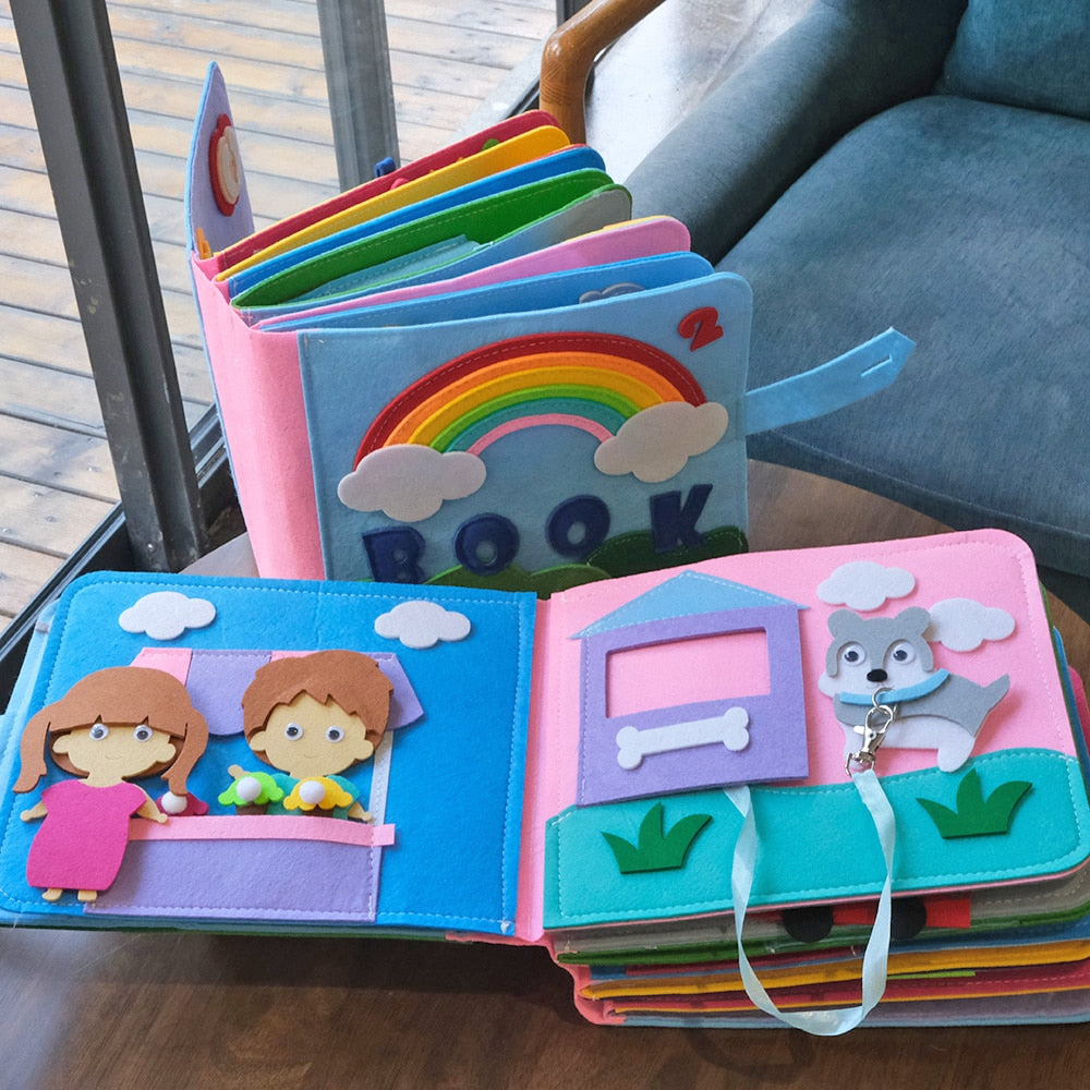 Toddler Story Book Educational Learning Tool | Montessori Adventures-3