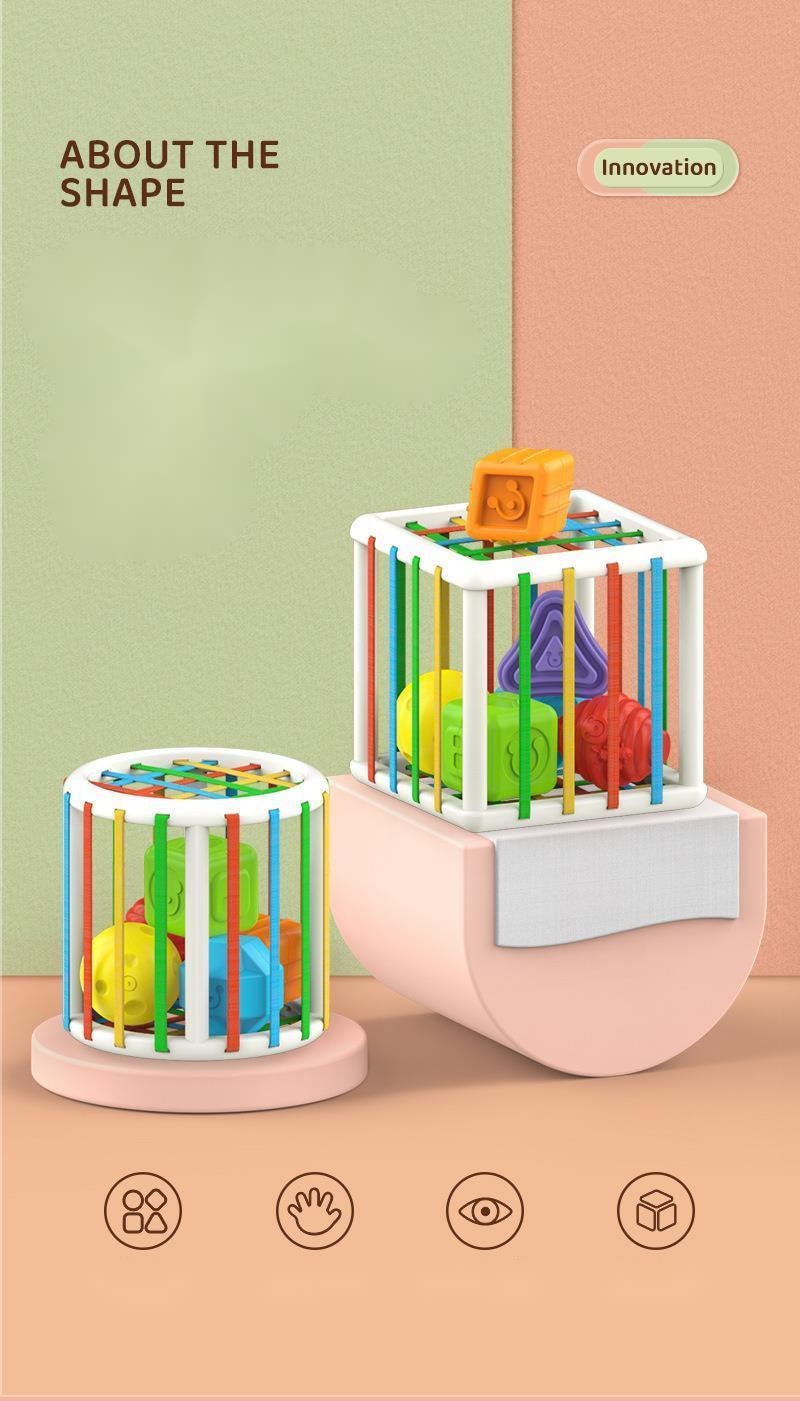 Educational Toys for 1 Year Old Shape Blocks | Creative Exploration-5