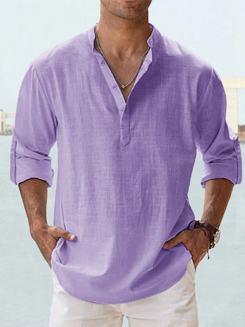 Men's Casual Henley Shirt | Newport