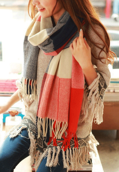 Hanna - Trendy Scarf for Women - Warm & Fashionable