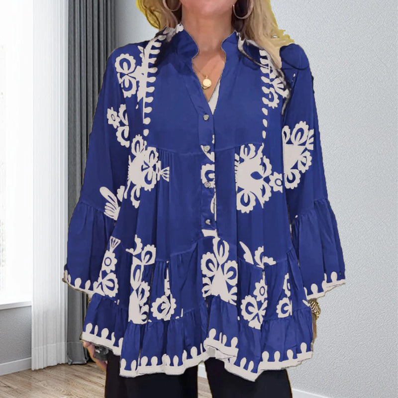 Women Boho Print Tunic Top | Tansy