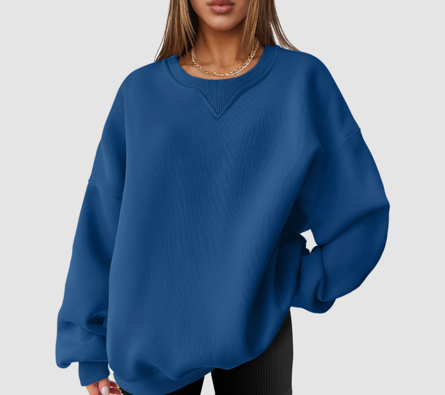 Women Oversized Crewneck Sweatshirt | Irenee