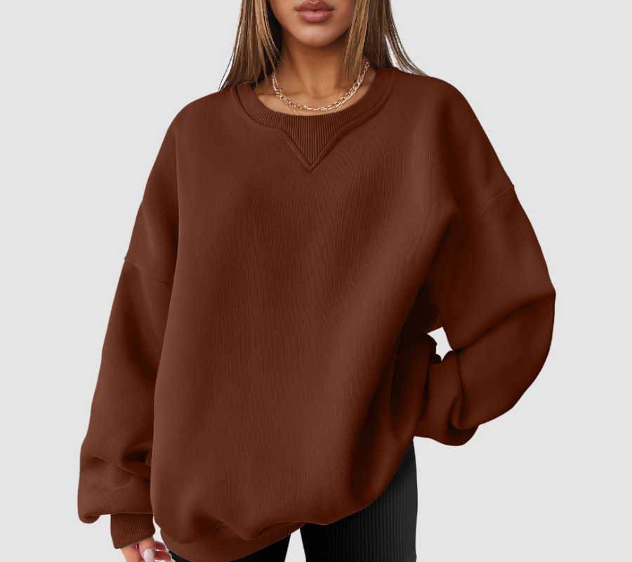 Women Oversized Crewneck Sweatshirt | Irenee