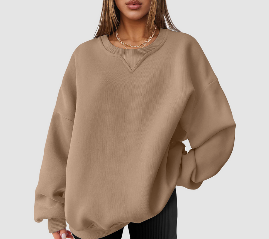Women Oversized Crewneck Sweatshirt | Irenee