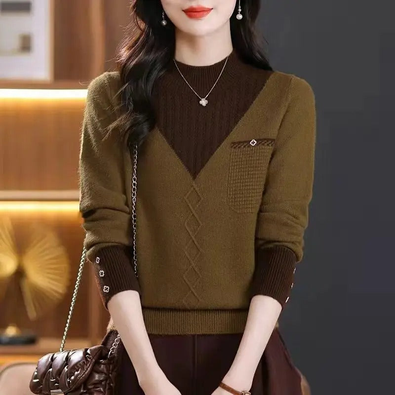 Variant image for Women Sweater Multicolor Knit | Margaret-16