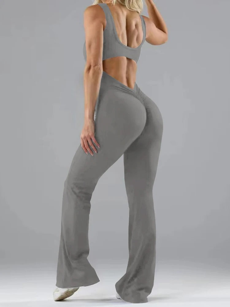 Women Backless Shapewear Black Stretchable | Frida-2