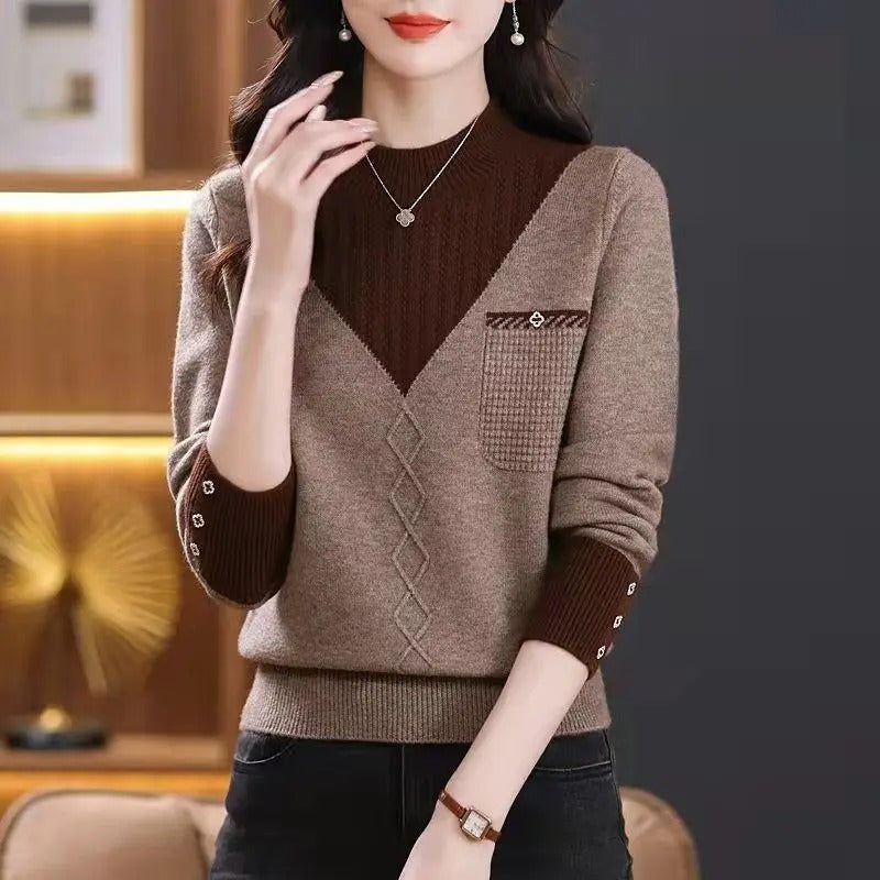 Variant image for Women Sweater Multicolor Knit | Margaret-21