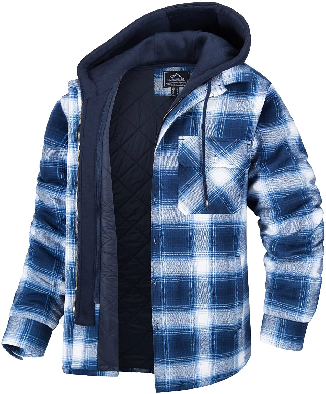 Jules | Stylish Checkered Winter Coat for Cold Weather for Men