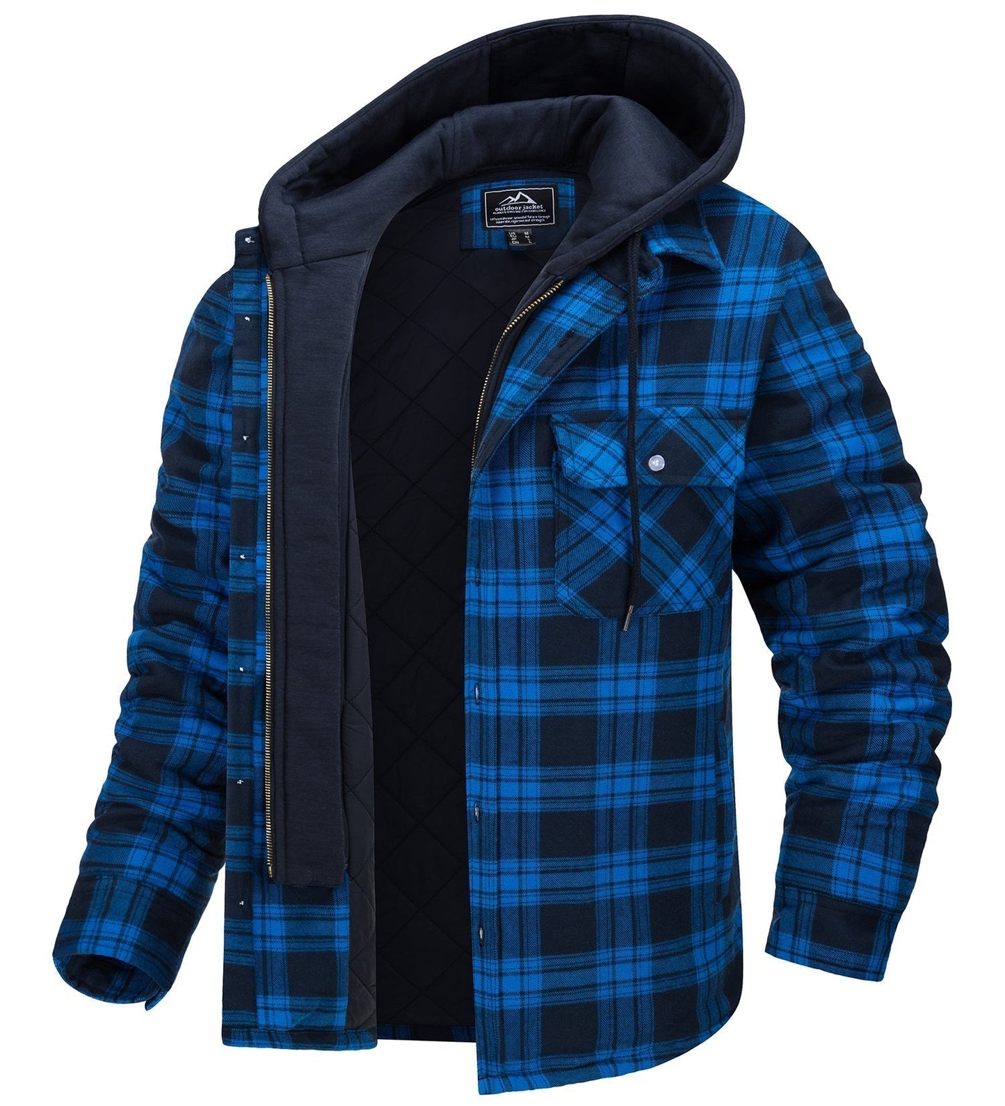 Jules | Stylish Checkered Winter Coat for Cold Weather for Men