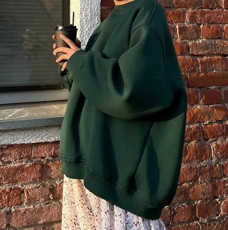 Women Oversized Crewneck Sweatshirt | Vanna