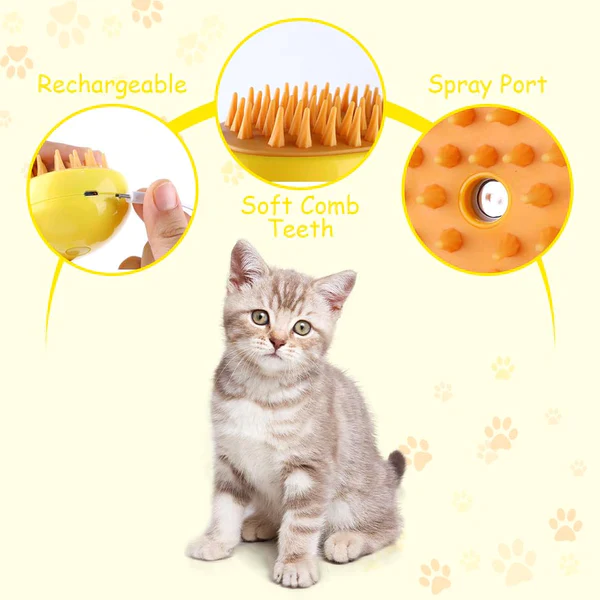 Pet Grooming Brush for Dogs and Cats Deshedding Tool | ComfortCare-6