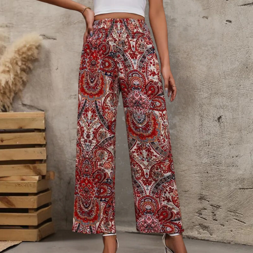 Women Boho Wide-Leg Pants | Aderyn
