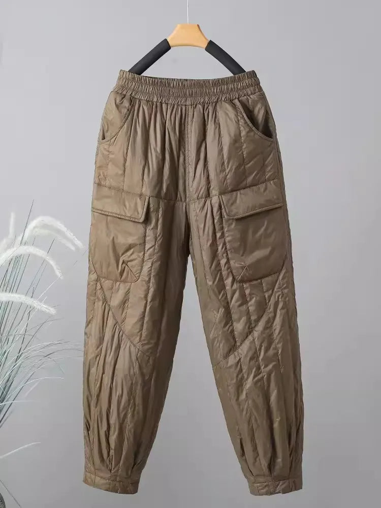 Women Relaxed Fit Cargo Pants | Rielle