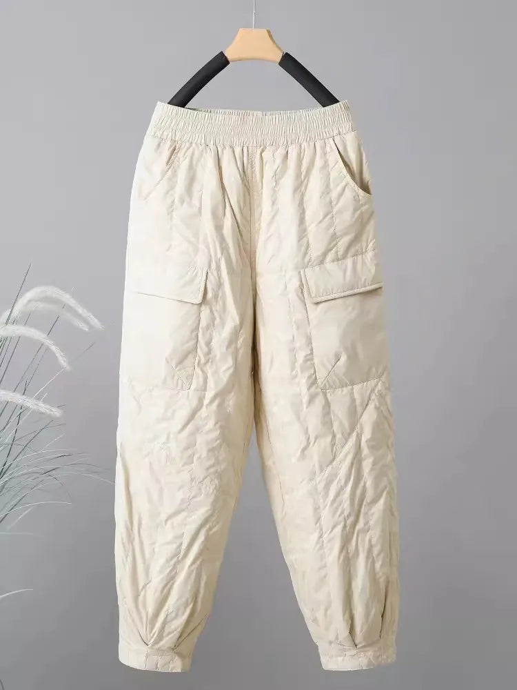 Women Relaxed Fit Cargo Pants | Rielle