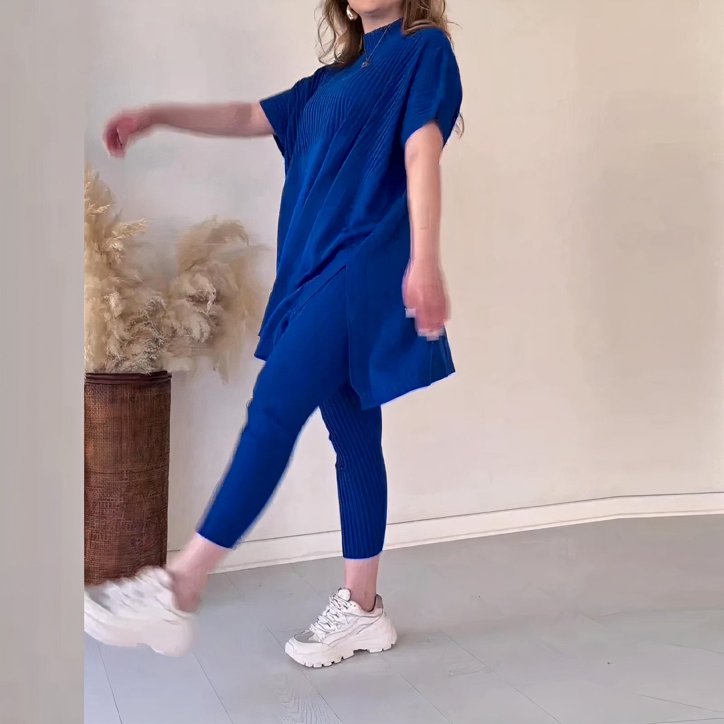 Women Relaxed Knit Two-Piece Set | Rhonda