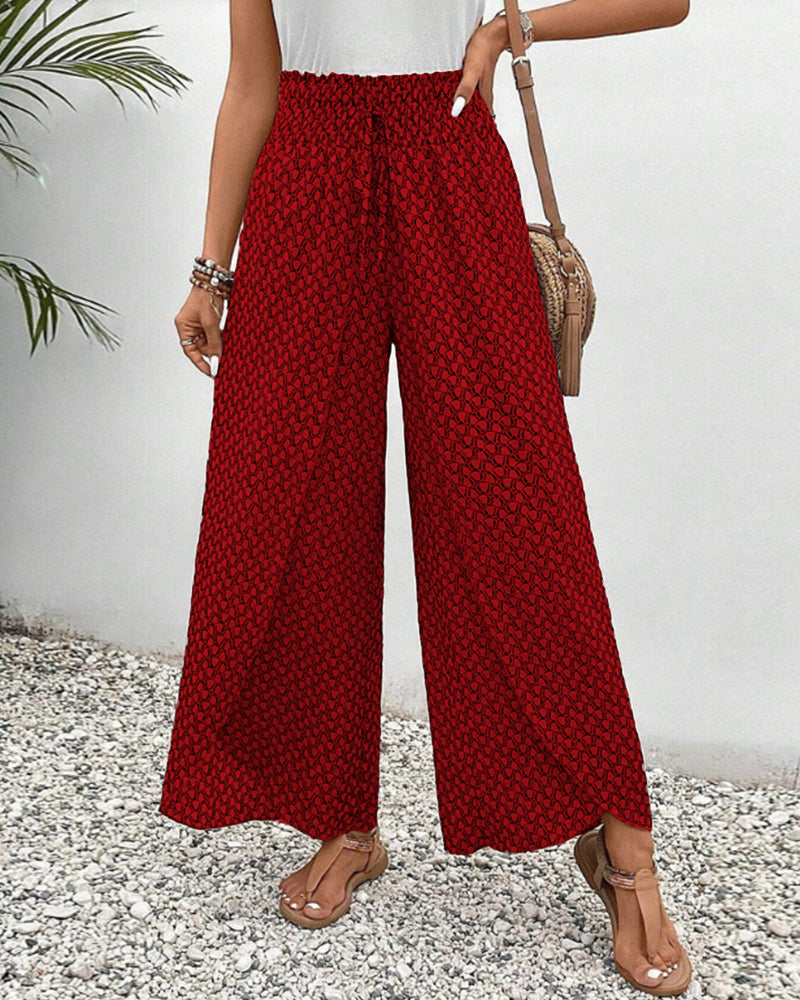 Women's Pants with Geometric Print | Suzy