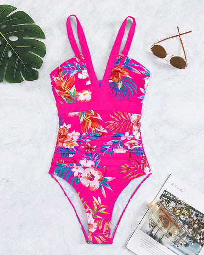 Floral One-Piece Swimsuit | Helena