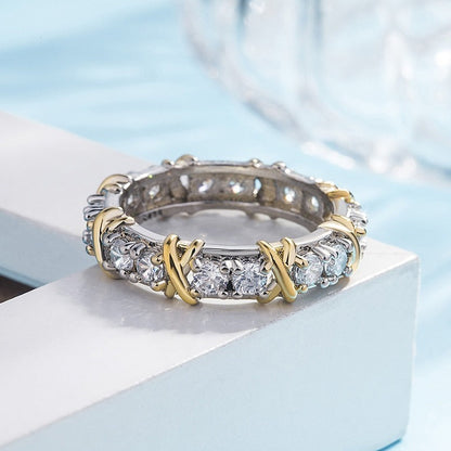 Women Ring Silver Zirconia | Modern Elegance-2