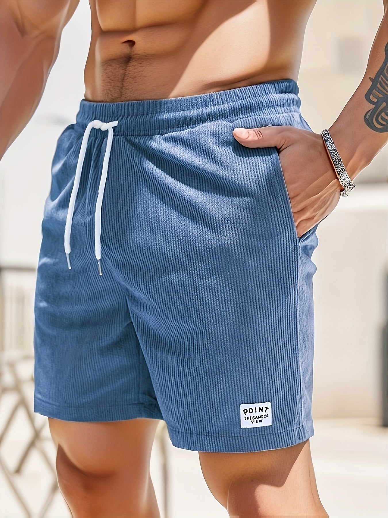 Corduroy Casual Shorts | Mateo