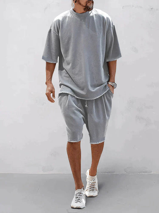 Oversized T-Shirt & Shorts Set | Noah