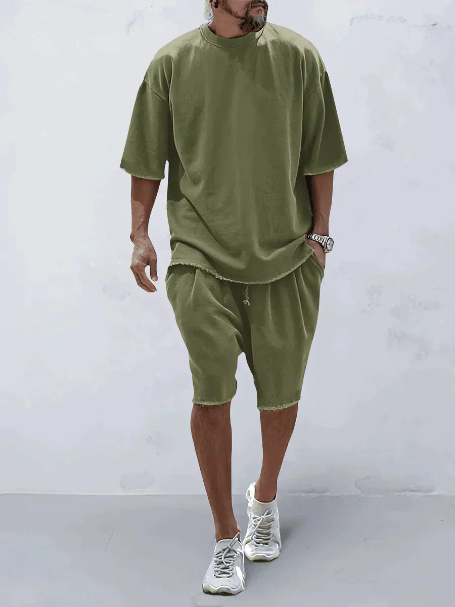 Oversized T-Shirt & Shorts Set | Noah