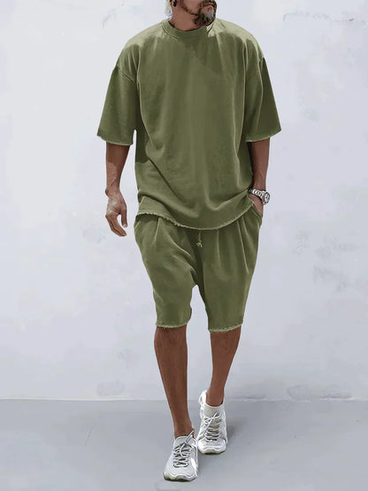 Oversized T-Shirt & Shorts Set | Noah