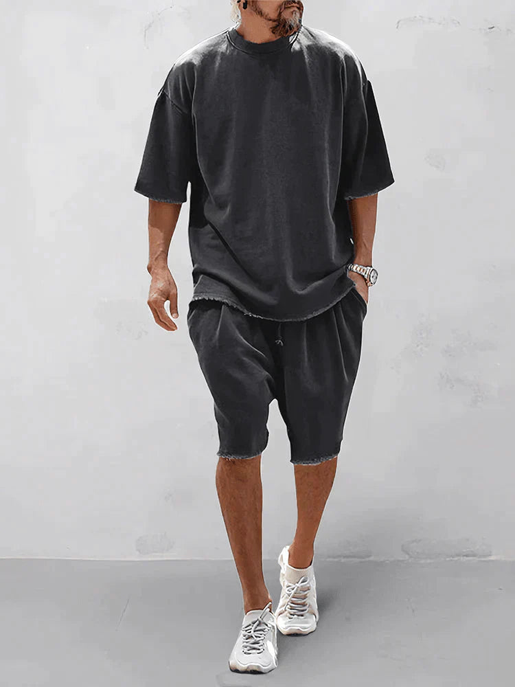 Oversized T-Shirt & Shorts Set | Noah