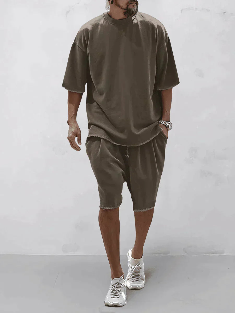 Oversized T-Shirt & Shorts Set | Noah