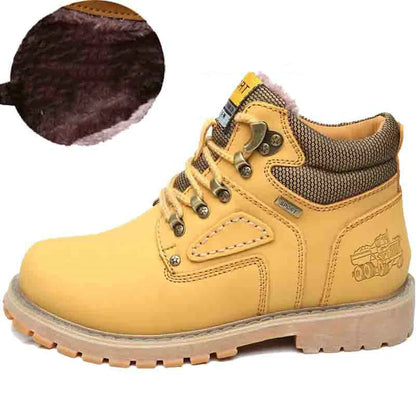 Men Fleece-Lined Work Boots | Mark