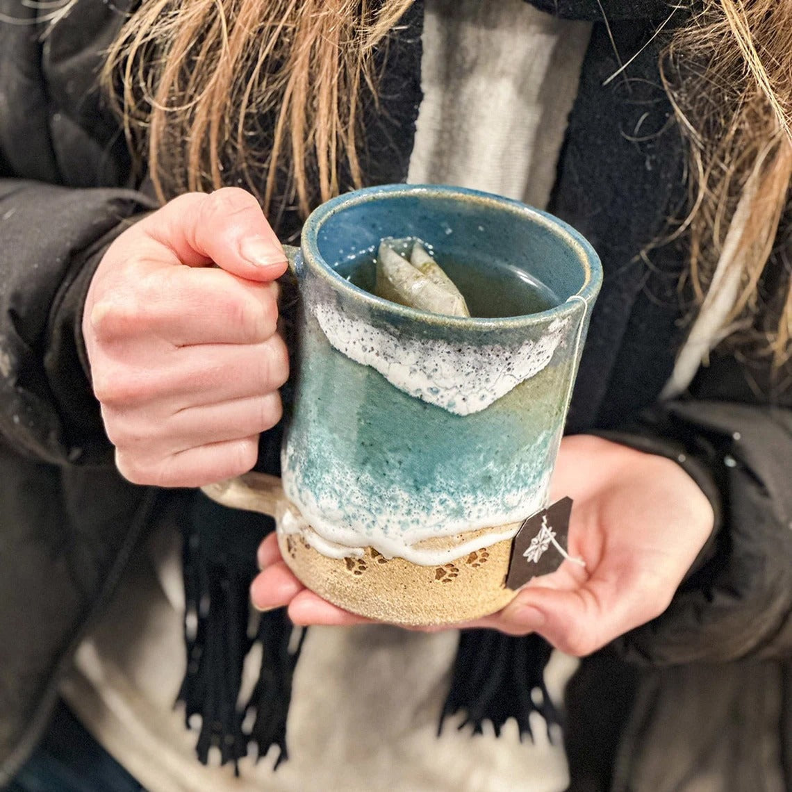 Ceramic Mug Multi-Color Ocean Design | Pet Lover-4