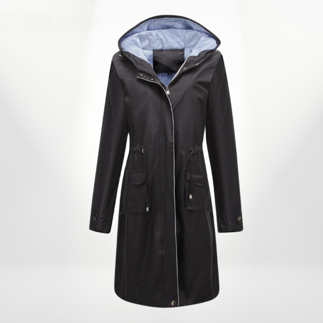 Women Long Utility Hooded Coat | Bethania