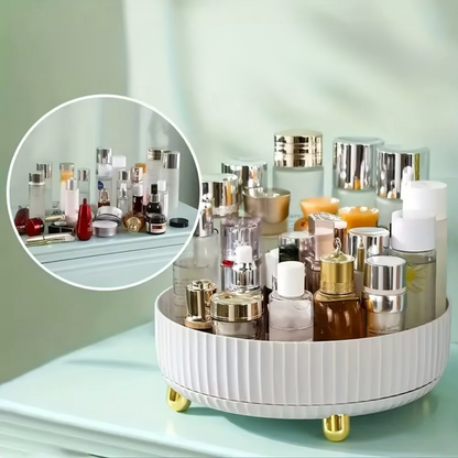 Vanity Organizer Rotating Holder Plastic | Elegant Design 3