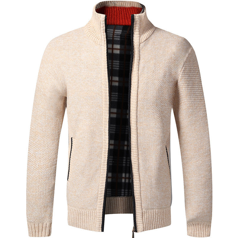 Knitted Zip-Up Cardigan | Robbie